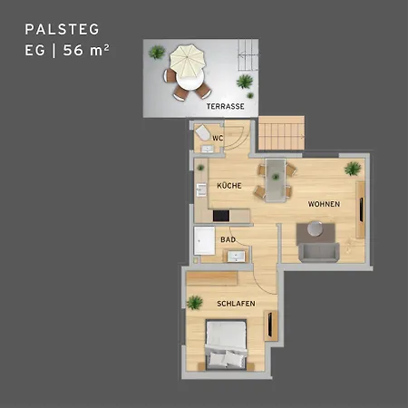 Winkelschiffchen Iv Mit Sauna Apartment *