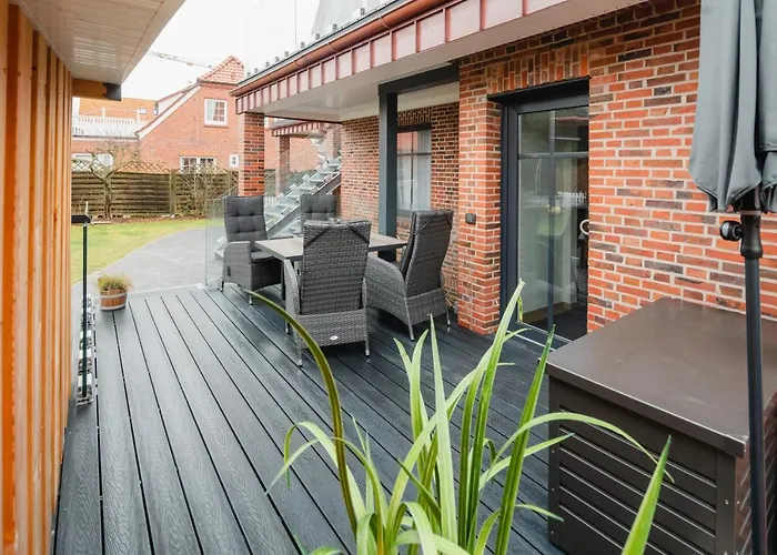 公寓 Winkelschiffchen Iv Mit Sauna 于斯德