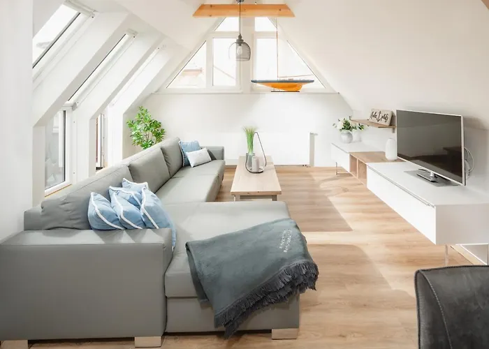 公寓 Winkelschiffchen Iv Mit Sauna