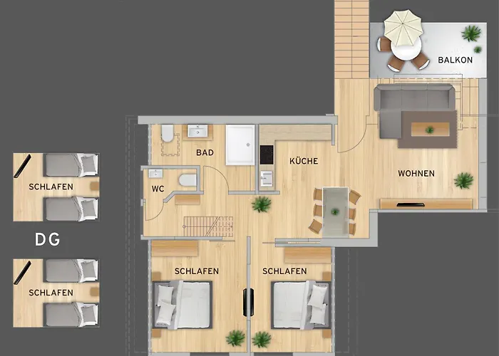 Winkelschiffchen Iv Mit Sauna 公寓